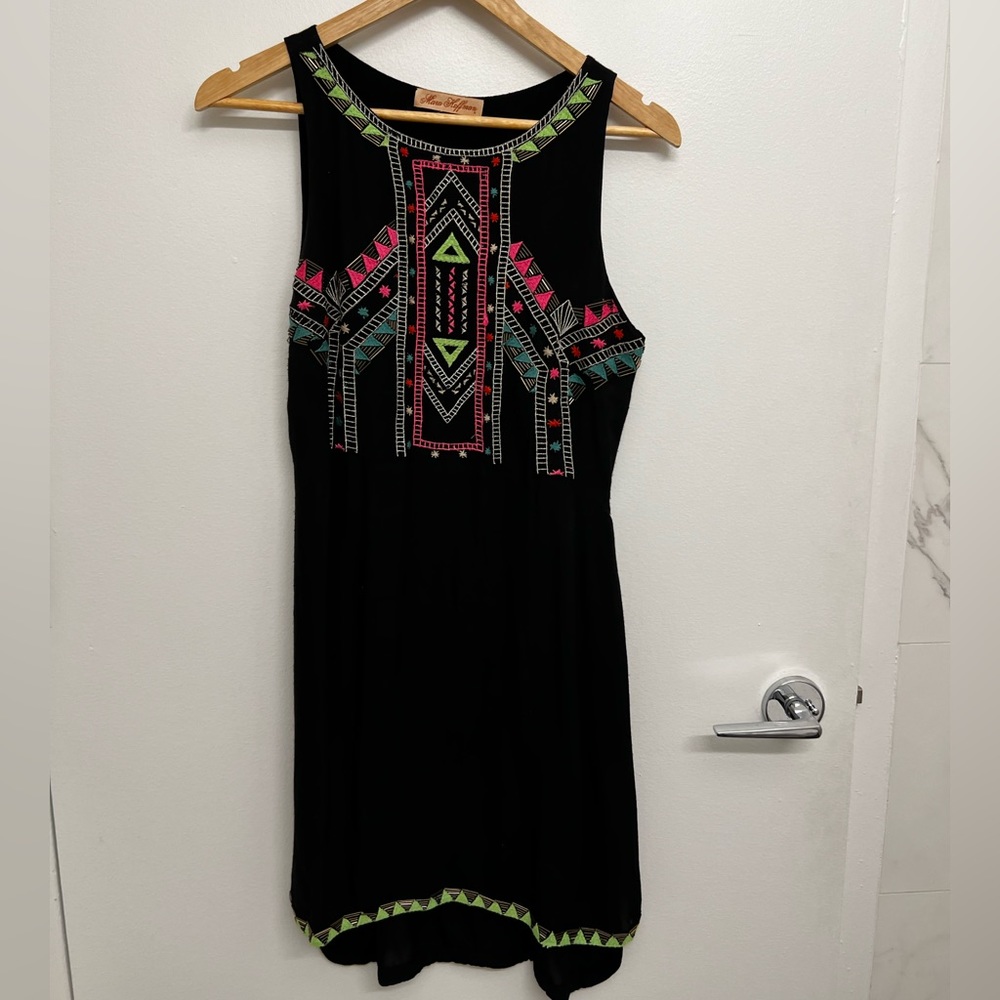 Mara Hoffman sleeveless black dress/swimsuit coverup